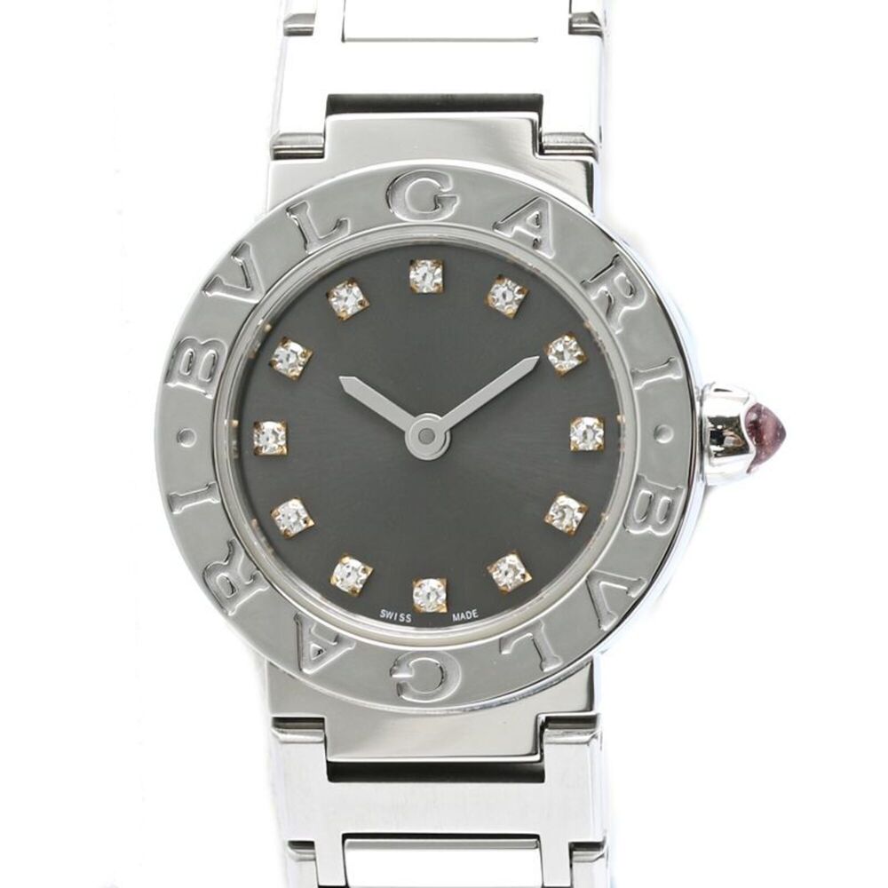 BVLGARI Bulgari 12-Diamond Watch BBL23C6SS 12 BB23S 103690 Women's SS 40598